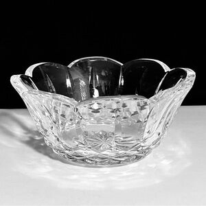 WATERFORD LISMORE Small Bowl / Fine IRISH CRYSTAL / Some Scratches / 5 INCHES